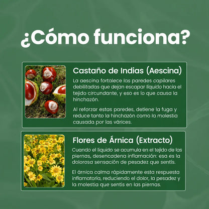 Bálsamo Milagroso | Efecto Frío para Piernas Cansadas Hecho en Argentina