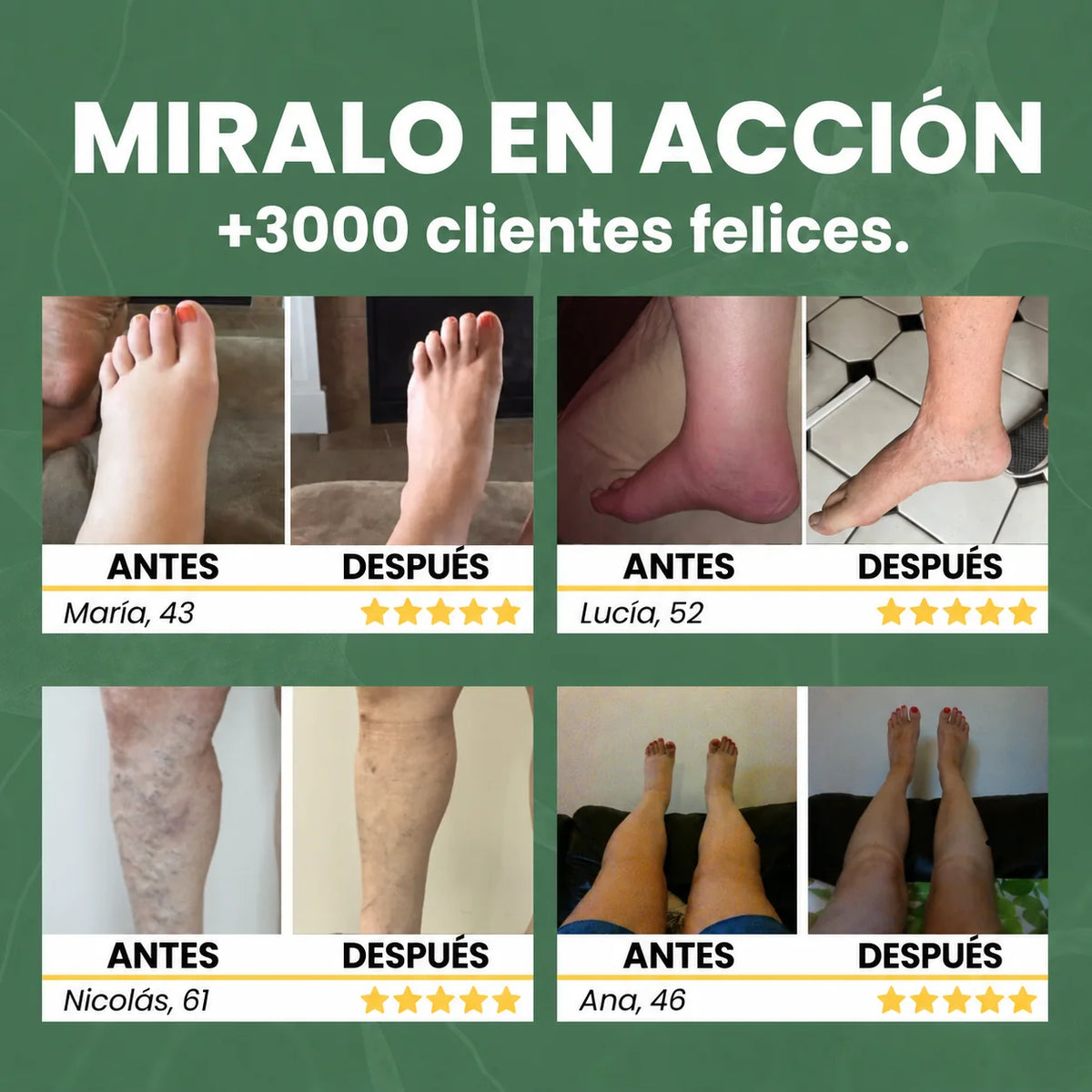 Bálsamo Milagroso | Efecto Frío para Piernas Cansadas Hecho en Argentina